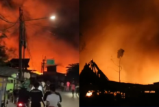 Api Mengamuk Dini Hari! Puluhan Bangunan di Karawaci Tangerang Terbakar, 15 Unit Damkar Turun Tangan