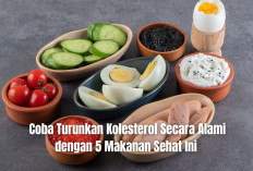 Selain Minum Obat, Coba Turunkan Kolesterol Secara Alami dengan 5 Makanan Sehat Ini!
