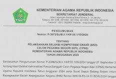 Jadwal Sudah Keluar, Ini Pengumuman Pelaksanaan SKD CPNS Kemenag 2024, Cek Link PDF di Sini