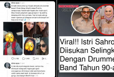 Heboh Dugaan Perselingkuhan Istri Ahmad Sahroni dengan Drummer 90-an Viral, Ini Kronologi dan Faktanya 