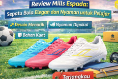 Mills Espada, Sepatu Bola Elegan yang Nyaman untuk Pemain Pelajar dan Pemula