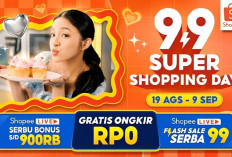 Spesial Puncak 9.9 Ada 39 Kode Voucher Shopee Hari Ini 9 September 2024, Diskon 200K, Cashback Plus 20 Persen