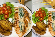 Creamy Chicken Spinach Resep Diet Lezat & Sehat, Turun BB Tanpa Tersiksa!