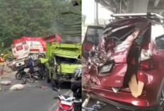 Rem Blong! Truk Tangki Pertamina Hantam 12 Kendaraan di Bogor, Puluhan Orang Luka-luka