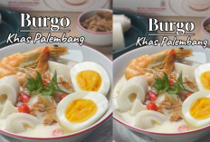 Burgo Khas Palembang! Kuliner Legendaris dengan Kuah Santan yang Lemak Gurih Bikin Nagih