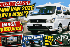 Suzuki Carry Mini Van 2025 Layak Dibeli? Harga Rp180 Juta, Fitur Naik, BBM Tetap Irit