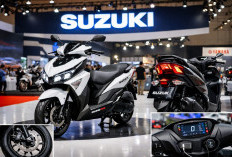 Suzuki Bangkit! Swing 125 Resmi Menantang Honda Vario 160 2026 Dengan Desain Sporty, Harga Lebih Murah