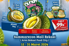 Merapat Lur! Festival Durian All You Can Eat Spesial Ramadan 2024 Mulai Rp99 Ribu, Yuk Cek Lokasi dan Menunya