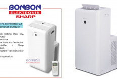 AC Portable Sharp CV-P10ZCY Bikin Apartemen Jadi Super Dingin Tanpa Ribet Instalasi! 