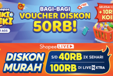 20 Kode Voucher Shopee Hari Ini 13 Agustus 2024: Spesial Live Diskon Rp100.000, Potongan Harga Murah 50K