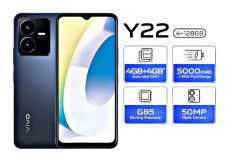 Vivo Y22 Smartphone Ramah Kantong Rp2 Jutaan dengan Fitur Menarik Layar 6,5 inci