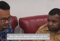 Kacau! Usai Viralkan Siswi Gambar Alis Pakai Spidol, Seorang Guru di Sorong Didenda Rp 100 Juta