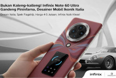 Bukan Kaleng-kaleng! Infinix Note 60 Ultra Gandeng Pininfarina, Desainer Mobil Ikonik Italia