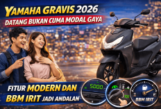 Yamaha Gravis 2026 Datang Bukan Cuma Modal Gaya, Fitur Modern dan BBM Irit Jadi Andalan