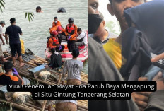 Viral! Penemuan Mayat Pria Paruh Baya Mengapung di Situ Gintung Tangerang Selatan