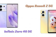 Infinix Zero 40 5G vs Oppo Reno8 Z 5G! dengan Jaringan dan Harga Sama, Mana yang Lebih Gokil?