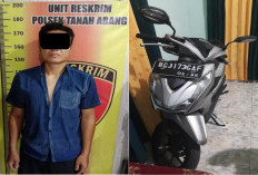 Pencuri Motor PNS Puskesmas Tanah Abang PALI Ternyata Seorang Petani