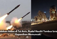 Ledakan Hebat di Tel Aviv, Rudal Houthi Tembus Israel, Kepanikan Memuncak! 