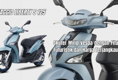 Piaggio Liberty S 125: Skuter Mirip Vespa dengan Fitur Futuristik dan Harga Terjangkau