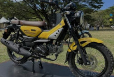 Pesaing Honda CT 125, Yamaha PG-1 Gaya ' Motor Ayam Jago', Motor Off-Road Tangguh Segala Medan