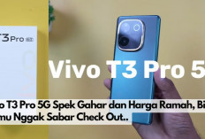 Resmi Meluncur! Vivo T3 Pro 5G Spek Gahar dengan Harga Ramah, Bikin Kamu Nggak Sabar Check Out.. 