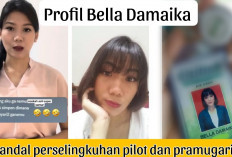 Bella Damaika, Pramugari yang Terjerat Skandal Perselingkuhan dengan Pilot Elmer Syaherman, Ini Profilnya