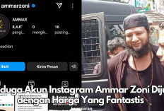 Mengejutkan! Ammar Zoni Jual Akun Instagram dengan Harga Tinggi, Jon : Sudah Terjual 10 bulan yang Lalu