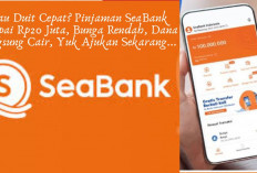 Mau Duit Cepat? Pinjaman SeaBank Sampai Rp20 Juta, Bunga Rendah, Dana Langsung Cair, Yuk Ajukan Sekarang...