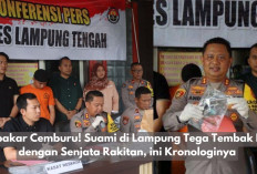 Terbakar Cemburu! Suami di Lampung Tega Tembak Istri dengan Senjata Rakitan, ini Kronologinya