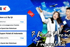7 Kode Promo Traveloka Maret 2024! Booking Hotel Cashback 7 Persen, Potongan Rp250 Ribu Tiket Pesawat