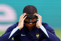 Ini Penampakkan Masker Baru Mbappe Setelah Dilarang UEFA