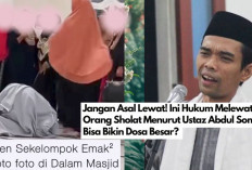 Jangan Asal Lewat! Ini Hukum Melewati Orang Sholat Menurut Ustaz Abdul Somad, Bisa Bikin Dosa Besar? 