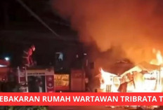 Kebakaran Rumah Wartawan Tribrata TV, Sebabkan 4 Orang Tewas, Diduga Akibat Beritakan Judi...