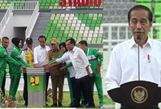 Jokowi Resmikan Stadion Sumut Berstandar Internasional, Siap Tampung 25 Ribu Penonton!