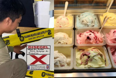 Viral Es Krim dengan Kandungan Alkohol Disidak Aparat di Surabaya, Gerai Langsung Disegel