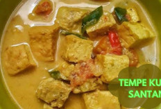 Cobain Yuk! Resep Tempe Kuah Santan yang Gurih dan Nikmat, Dijamin Bikin Boros Nasi... 