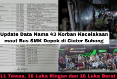 Update! Korban Kecelakaan Maut Bus SMK Depok di Ciater Subang: 11 Tewas, 16 Luka Ringan, 16 Luka Berat...