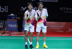 Raymond/Joaqin Harapan Indonesia di Ganda Putra Daihatsu Indonesia Masters 2026