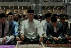 Para Menteri Dampingi Jokowi dan Ma'ruf Shalat Idul Fitri di Masjid Istiqlal, Presiden: Bersatu Bangun Negara!