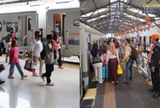 Lonjakan Penumpang di Libur Isra’ Miraj dan Imlek 2025, Stasiun KAI Daop 1 Jakarta Padat Merayap