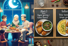 Sebentar Lagi Puasa! Ide Menu Sahur & Berbuka Puasa Sederhana Tapi Enak, Wajib Coba!