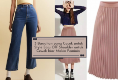 Punya Style Baju Off Shoulder? 3 Bawahan Rekomen ini Paling Cocok, Makin Feminin, Trendy dan Fashionable