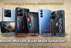 HP Gaming 2 Jutaan Baterai 6000mAh Terbaik 2026, Murah Tapi Kuat Main Seharian Tanpa Ngecas!