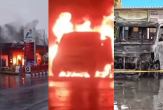 Mobil Terbakar Hebat di SPBU Kuningan Saat Pengisian BBM, Ini Kronologinya!