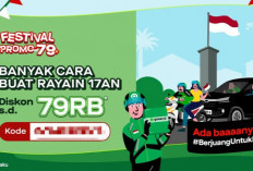 16 Kode Promo Gojek Hari ini 9 Agutus 2024, Ada Diskon Rp500 Ribu Spesial Kemerdekaan!