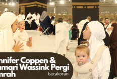 Bikin Haru! Umrah Bersama Sang Anak, Jennifer Coppen Mengatakan Putrinya Panggil 'Papa' Saat Tawaf