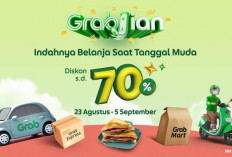 Cihuy! 21 Kode Promo Grab Spesial Akhir Bulan di 29 Agustus 2024: Diskon Rp50 Ribu GrabBike, GrabCar Rp13 Ribu