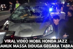 Viral! Warga Amuki Mobil Honda Jazz di Kebumen, Diduga Gegara Tabrak Lari... 