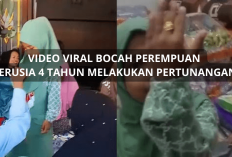Alamak! Video Pertunangan Bocah Perempuan Berusia 4 Tahun di Madura Viral di Sosial Media 