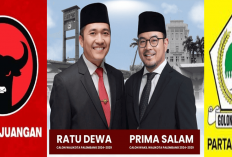 Santuy, Pasangan Ratu Dewa - Prima Salam Dapat Dukungan PDIP dan Golkar di Last Minutes Pilkada Palembang